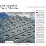 Image with spread article about additive optics fabrication by Marco de Visser Lumenworkx