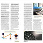 Image of spread page from EuroPhotonics about additive optics developments